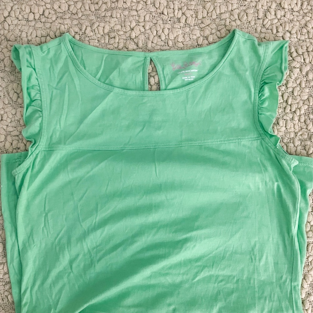 Green Lilly Pulitzer Tank